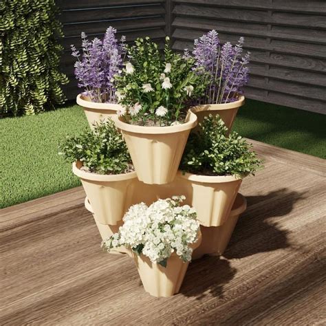 lowe's standing planters outdoor